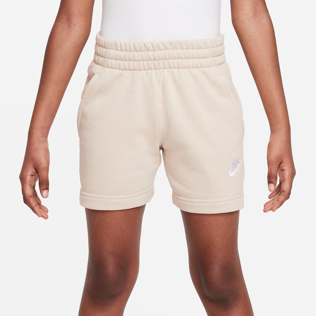 Nike Sportswear Club Fleece Big Kids&#039; (Girls&#039;) 5&quot; French Terry Shorts FD2919-126