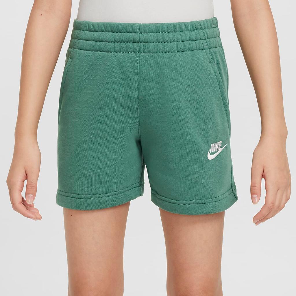 Nike Sportswear Club Fleece Big Kids&#039; (Girls&#039;) 5&quot; French Terry Shorts FD2919-361