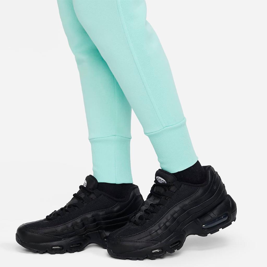 Nike Sportswear Club Fleece Big Kids&#039; (Girls&#039;) High-Waisted Fitted Pants FD2921-349