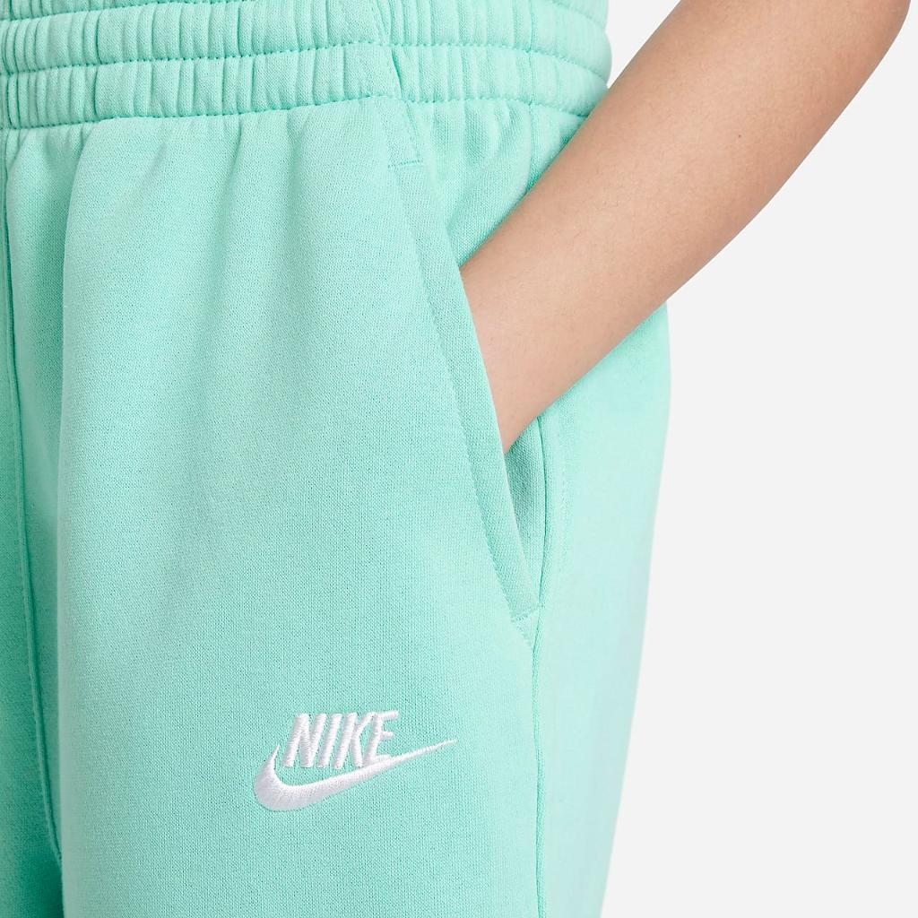 Nike Sportswear Club Fleece Big Kids&#039; (Girls&#039;) Wide-Leg Pants FD2927-349