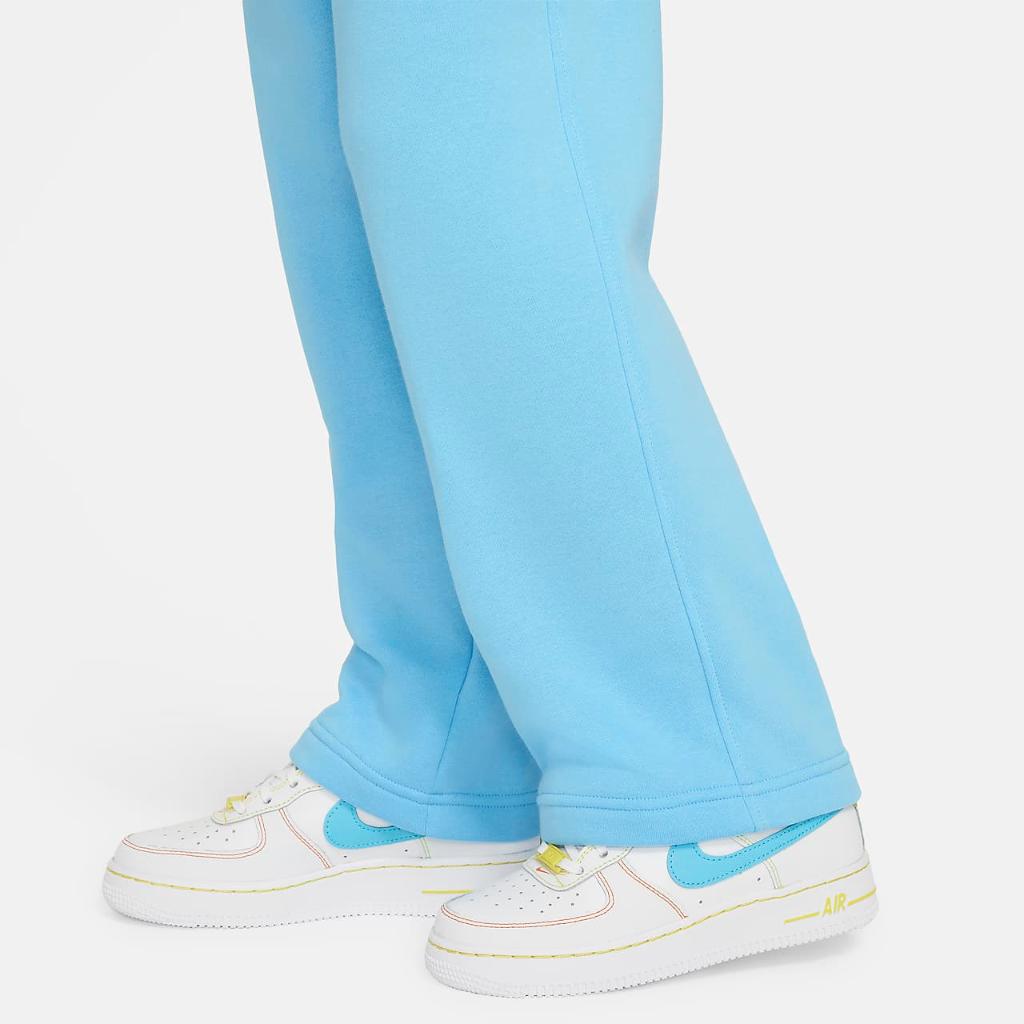 Nike Sportswear Club Fleece Big Kids&#039; (Girls&#039;) Wide-Leg Pants FD2927-407