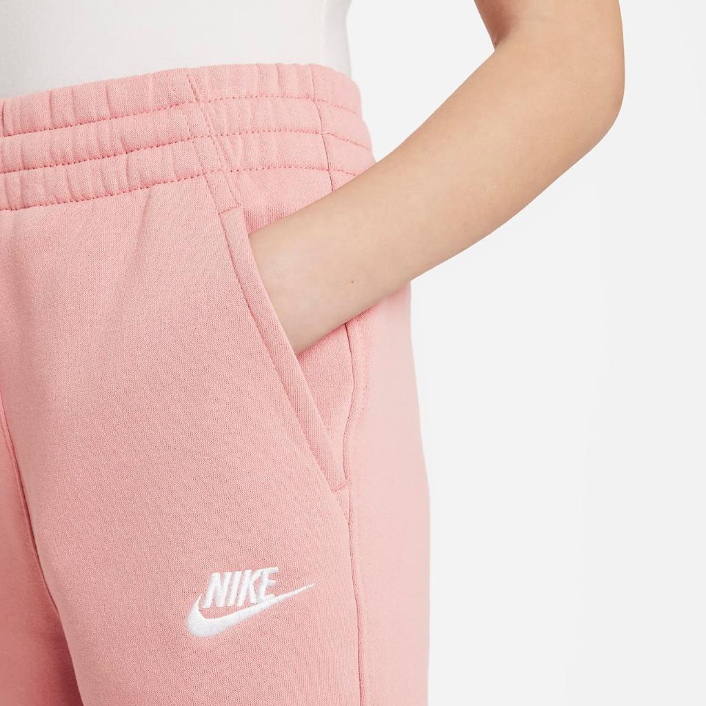 Nike Sportswear Club Fleece Big Kids&#039; (Girls&#039;) Wide-Leg Pants FD2927-618