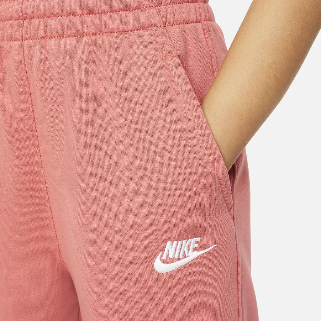 Nike Sportswear Club Fleece Big Kids&#039; (Girls&#039;) Wide-Leg Pants FD2927-655
