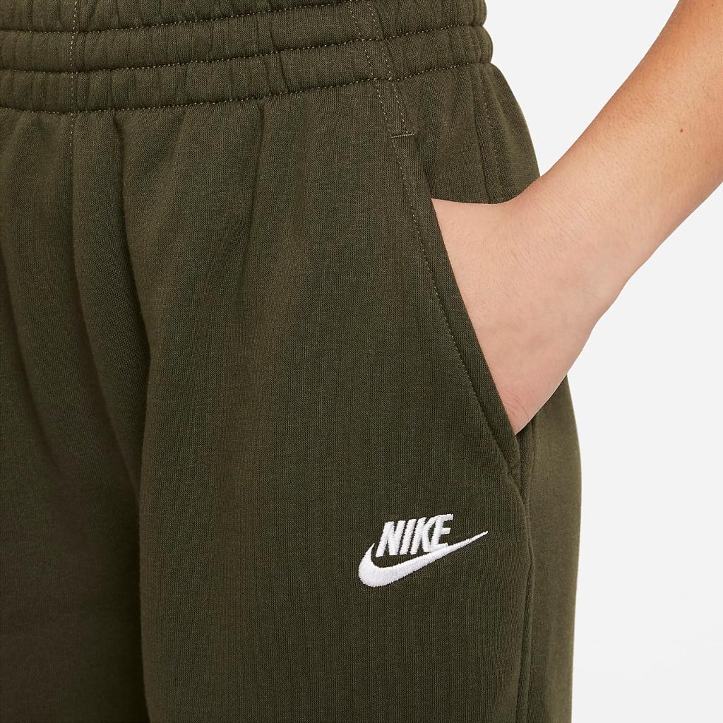 Nike Sportswear Club Fleece Big Kids&#039; (Girls&#039;) Loose Pants FD2933-325