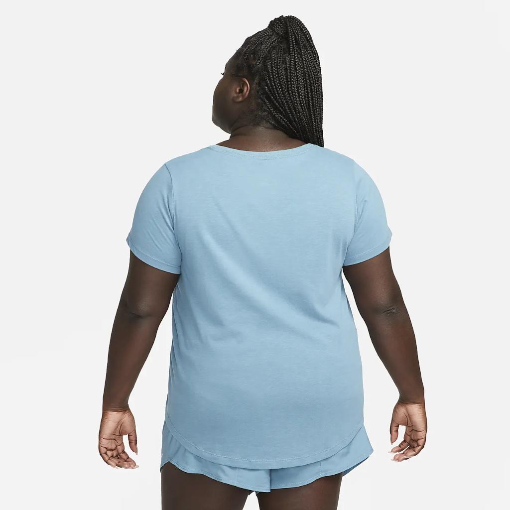 Nike Dri-FIT Swoosh Women&#039;s T-Shirt (Plus Size) FD2945-440