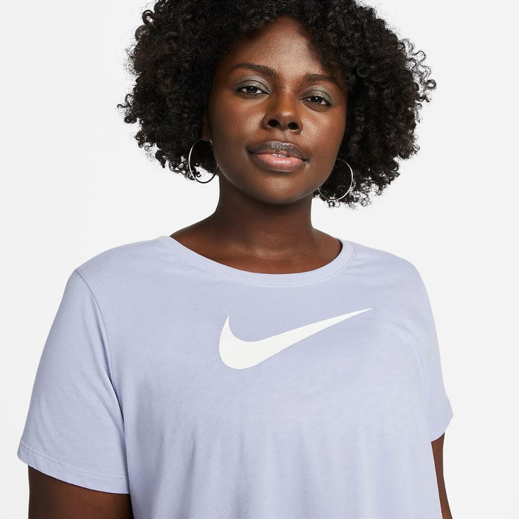 Nike Dri-FIT Swoosh Women&#039;s T-Shirt (Plus Size) FD2945-519