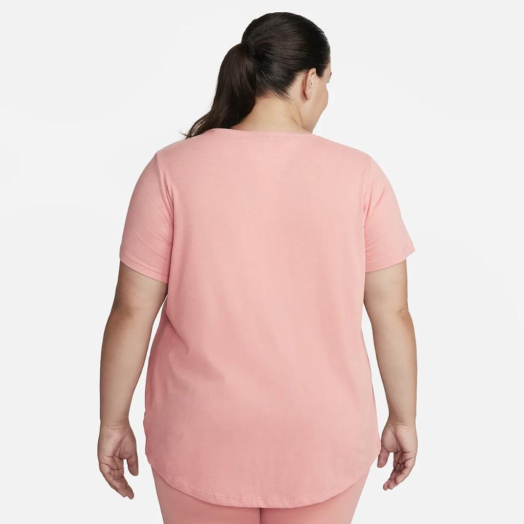 Nike Dri-FIT Swoosh Women&#039;s T-Shirt (Plus Size) FD2945-618