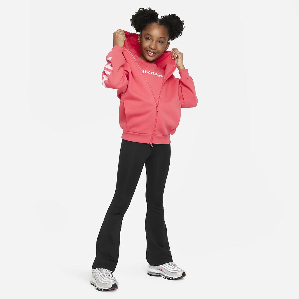 Nike Air Club Fleece Big Kids&#039; (Girls&#039;) Oversized Full-Zip Hoodie FD2960-648