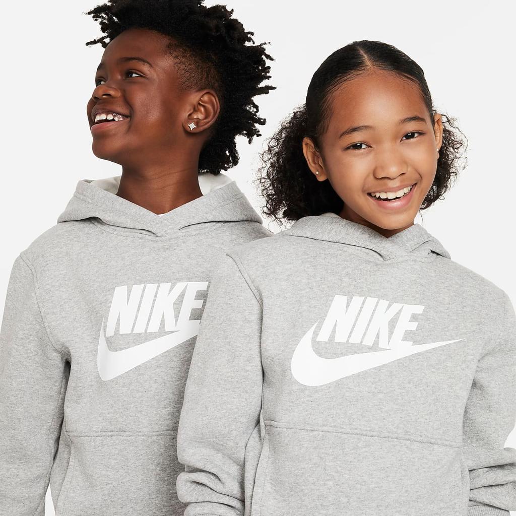 Nike Sportswear Club Fleece Big Kids&#039; Hoodie FD2988-063