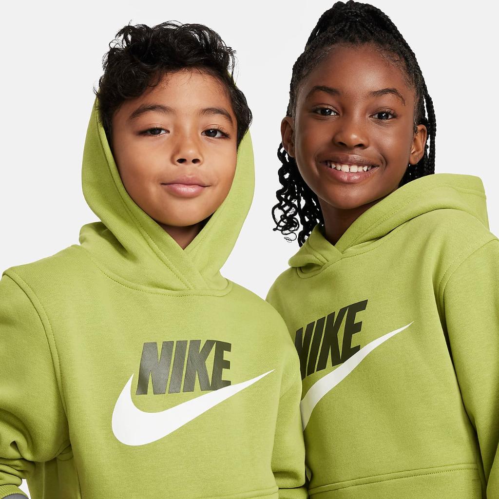 Nike Sportswear Club Fleece Big Kids&#039; Hoodie FD2988-377
