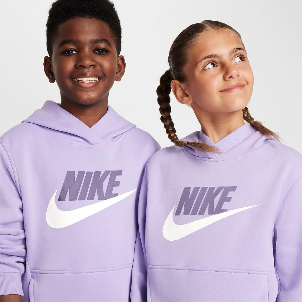 Nike Sportswear Club Fleece Big Kids&#039; Hoodie FD2988-515