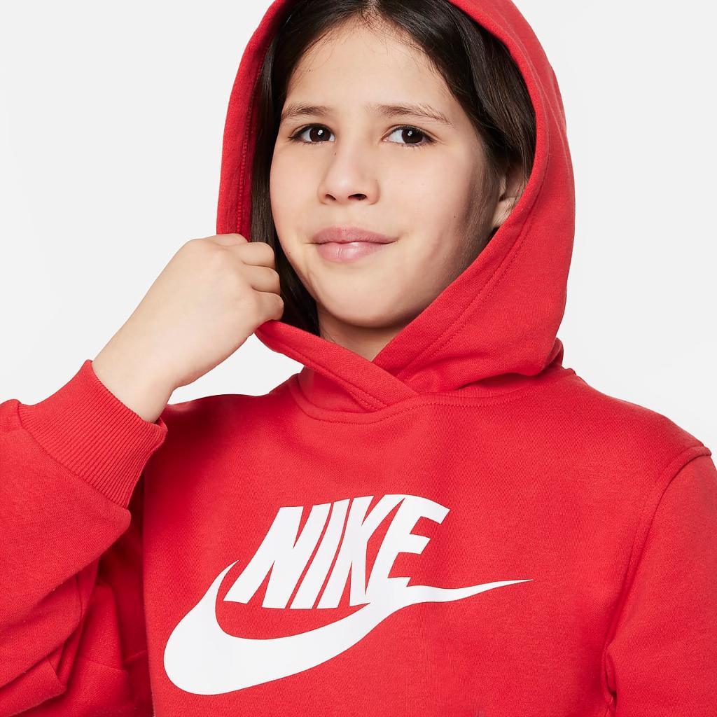 Nike Sportswear Club Fleece Big Kids&#039; Hoodie FD2988-657