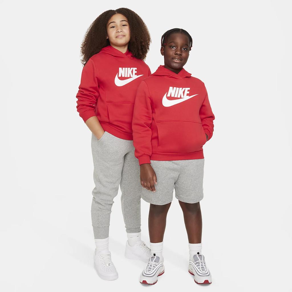 Nike Sportswear Club Fleece Big Kids&#039; Hoodie (Extended Size) FD2989-657
