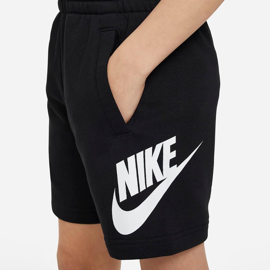 Nike Sportswear Club Fleece Big Kids&#039; French Terry Shorts FD2997-010