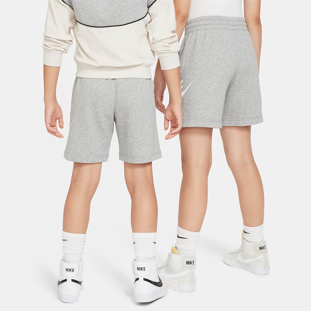 Nike Sportswear Club Fleece Big Kids&#039; French Terry Shorts FD2997-063