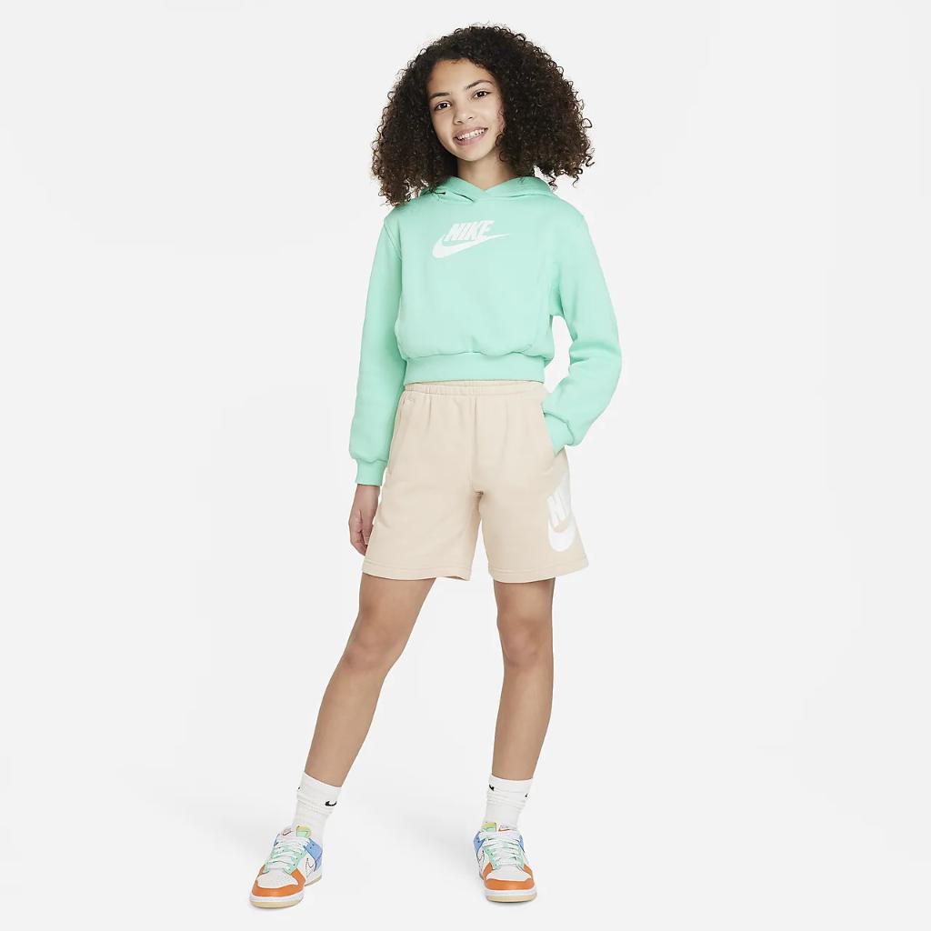 Nike Sportswear Club Fleece Big Kids&#039; French Terry Shorts FD2997-126