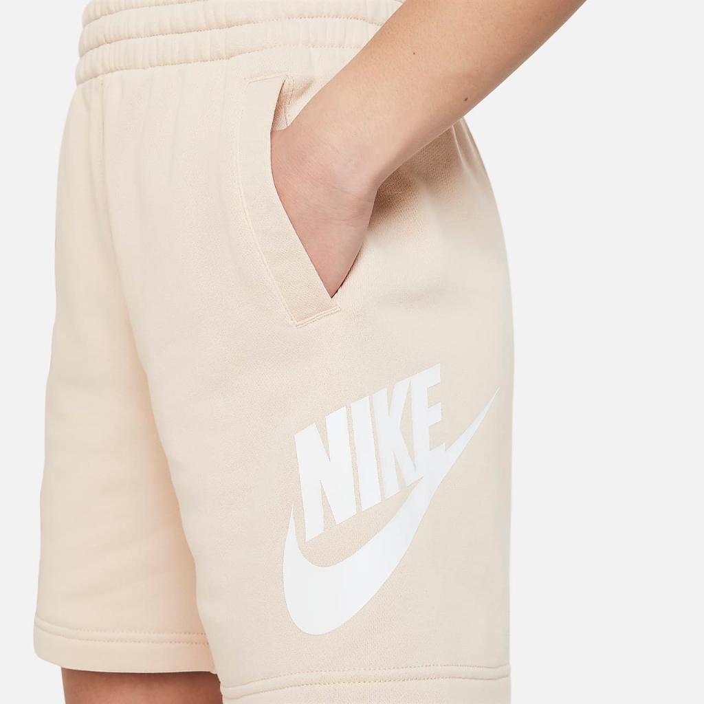 Nike Sportswear Club Fleece Big Kids&#039; French Terry Shorts FD2997-126