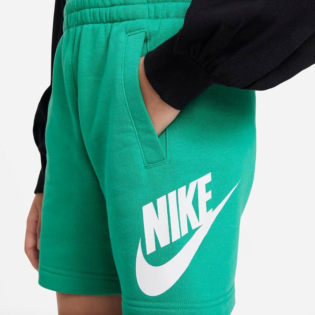 Nike Sportswear Club Fleece Big Kids&#039; French Terry Shorts FD2997-324