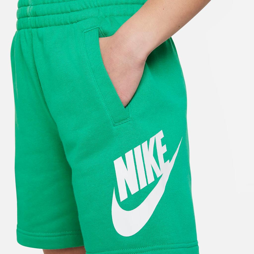 Nike Sportswear Club Fleece Big Kids&#039; French Terry Shorts FD2997-324