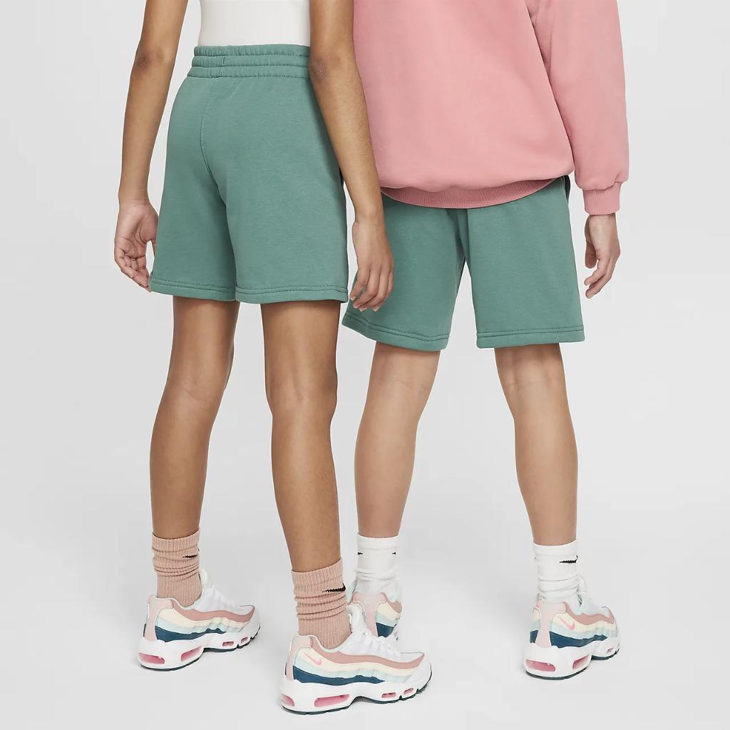 Nike Sportswear Club Fleece Big Kids&#039; French Terry Shorts FD2997-361
