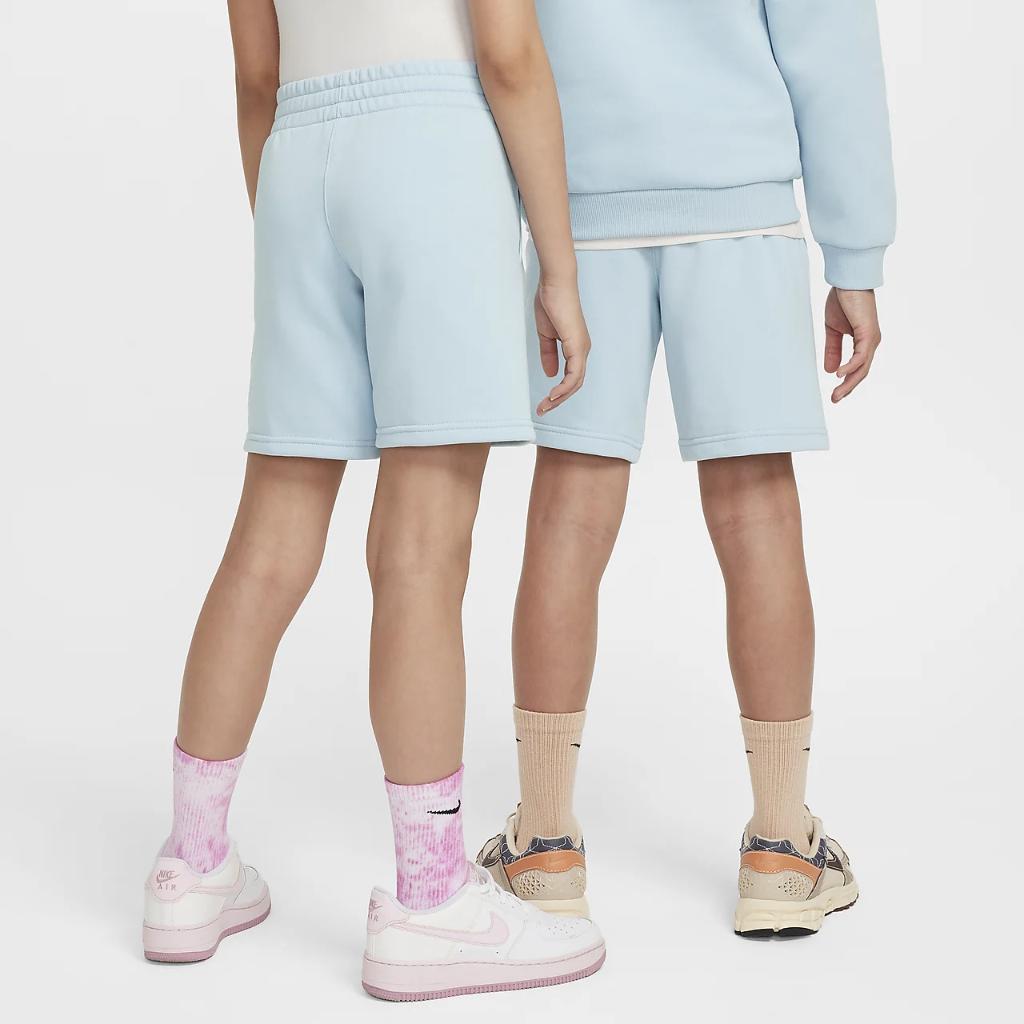 Nike Sportswear Club Fleece Big Kids&#039; French Terry Shorts FD2997-440