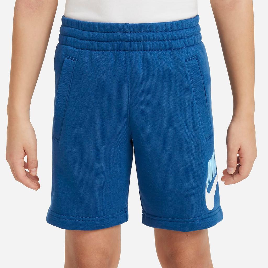 Nike Sportswear Club Fleece Big Kids&#039; French Terry Shorts FD2997-476