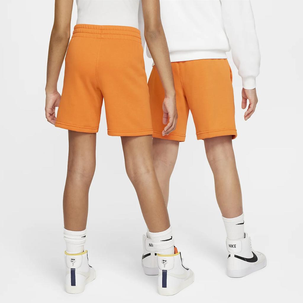 Nike Sportswear Club Fleece Big Kids&#039; French Terry Shorts FD2997-819