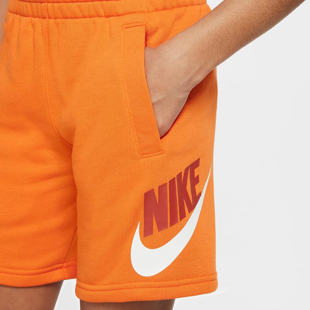 Nike Sportswear Club Fleece Big Kids&#039; French Terry Shorts FD2997-819