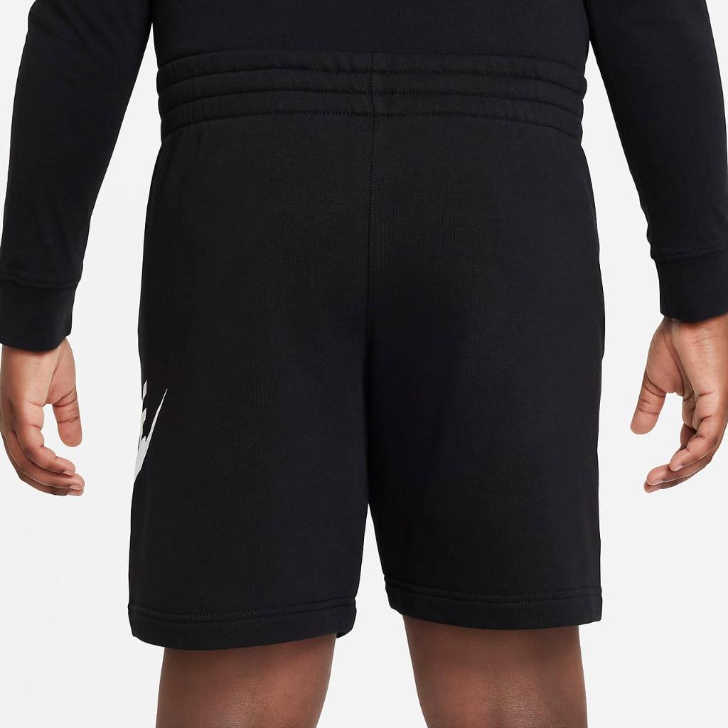 Nike Sportswear Club Fleece Big Kids&#039; French Terry Shorts (Extended Size) FD2998-010