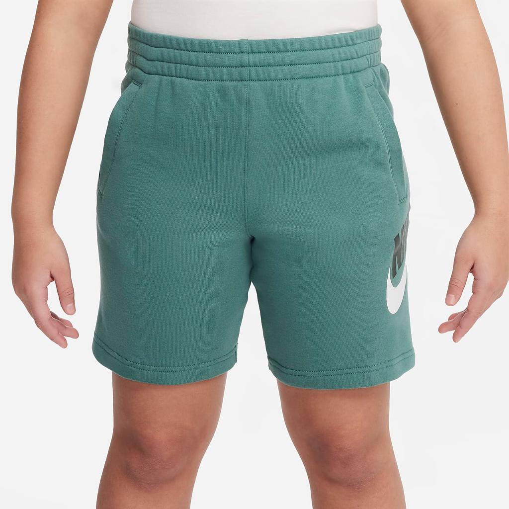 Nike Sportswear Club Fleece Big Kids&#039; French Terry Shorts (Extended Size) FD2998-361