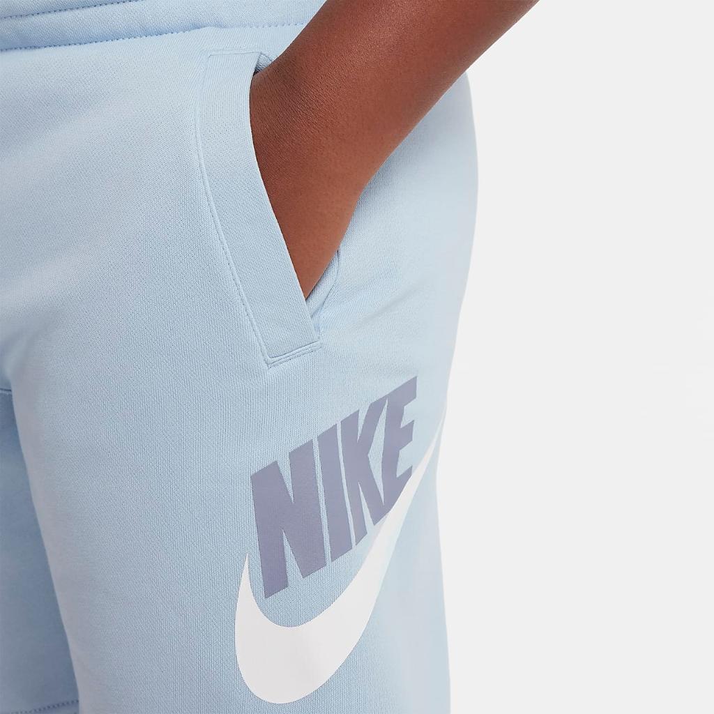 Nike Sportswear Club Fleece Big Kids&#039; French Terry Shorts (Extended Size) FD2998-440