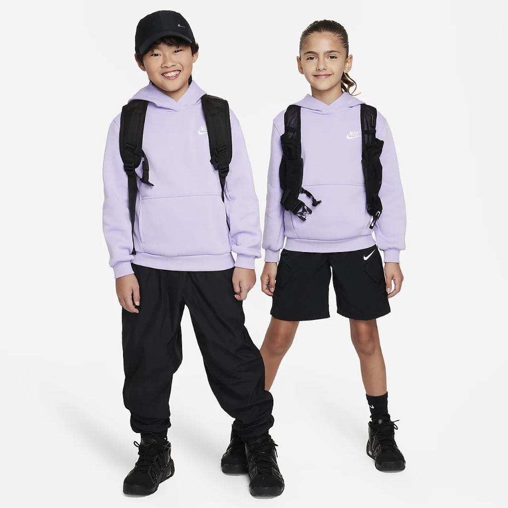 Nike Sportswear Club Fleece Big Kids&#039; Pullover Hoodie FD3000-515