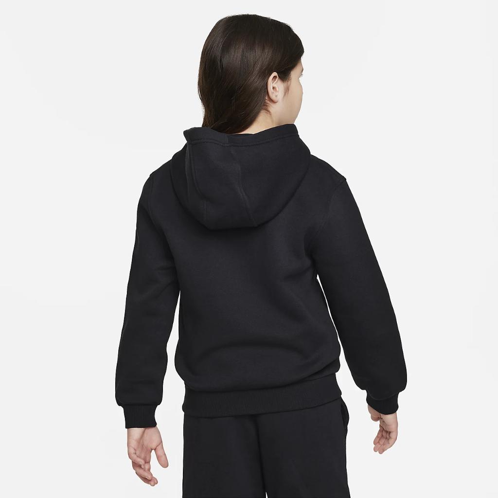 Nike Sportswear Club Fleece Big Kids&#039; Full-Zip Hoodie FD3004-010