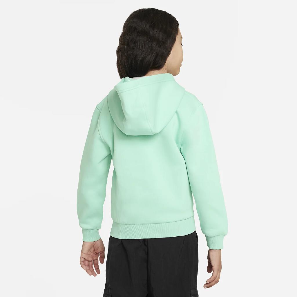 Nike Sportswear Club Fleece Big Kids&#039; Full-Zip Hoodie FD3004-349