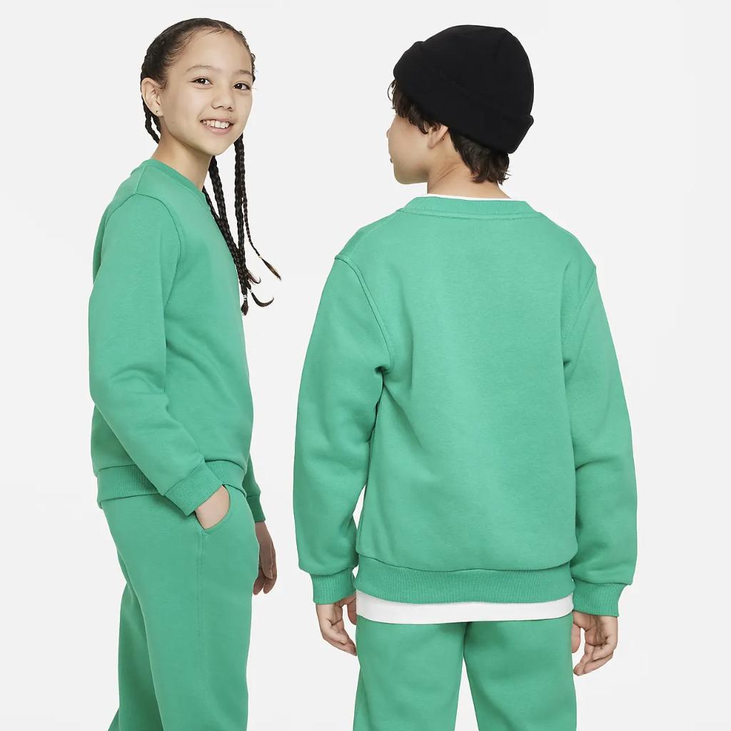 Nike Sportswear Club Fleece Big Kids&#039; Sweatshirt FD3006-324