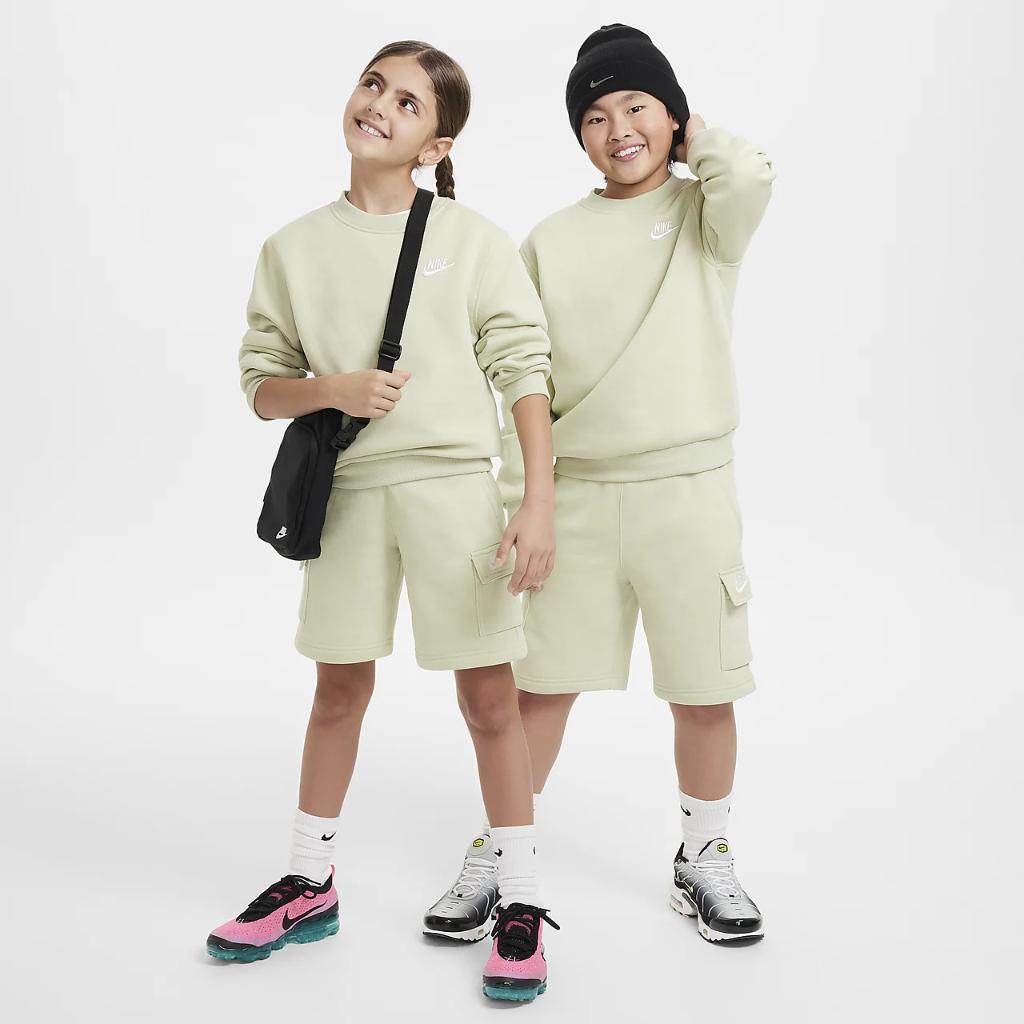 Nike Sportswear Club Fleece Big Kids&#039; Sweatshirt FD3006-371