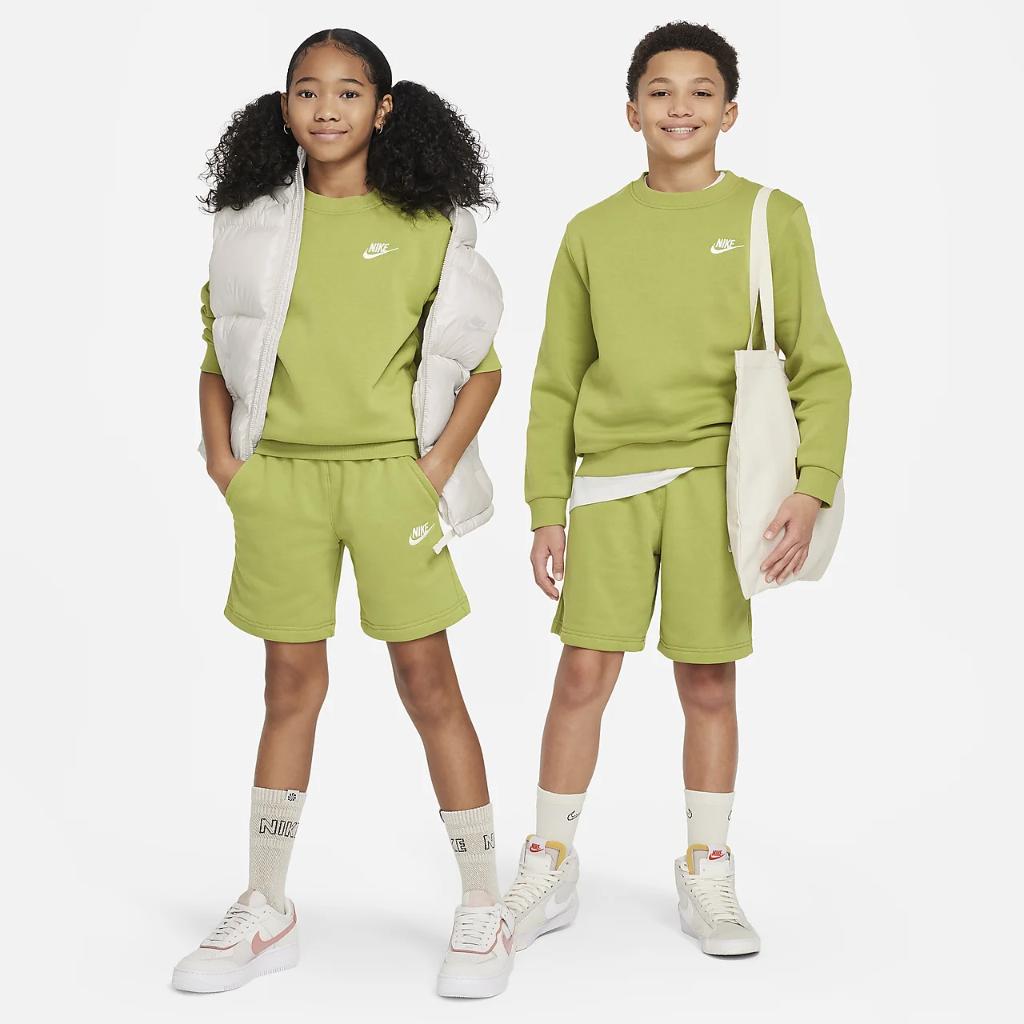 Nike Sportswear Club Fleece Big Kids&#039; Sweatshirt FD3006-377