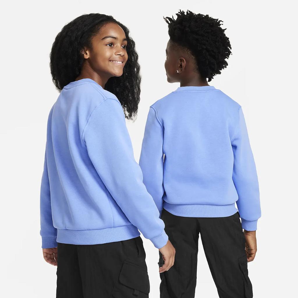 Nike Sportswear Club Fleece Big Kids&#039; Sweatshirt FD3006-450