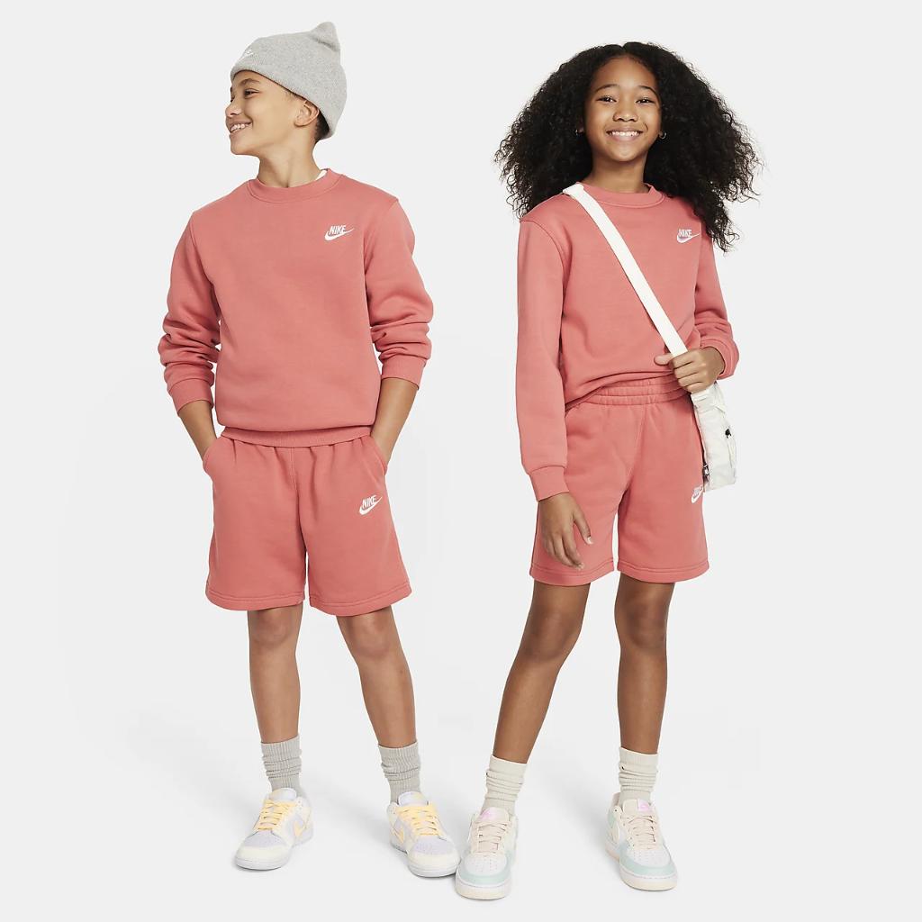 Nike Sportswear Club Fleece Big Kids&#039; Sweatshirt FD3006-655