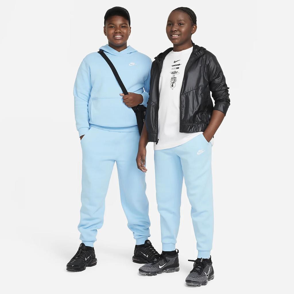 Nike Sportswear Club Fleece Big Kids&#039; Joggers (Extended Size) FD3009-407
