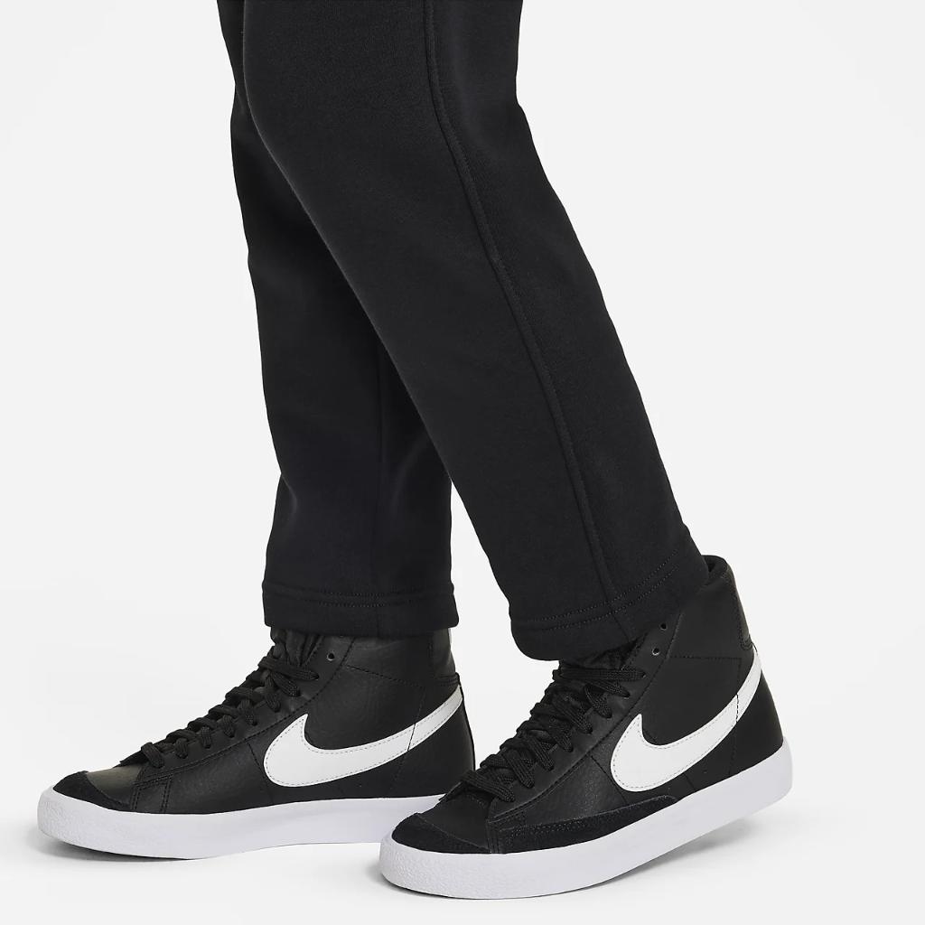 Nike Sportswear Club Fleece Big Kids&#039; Open-Hem Pants FD3010-010
