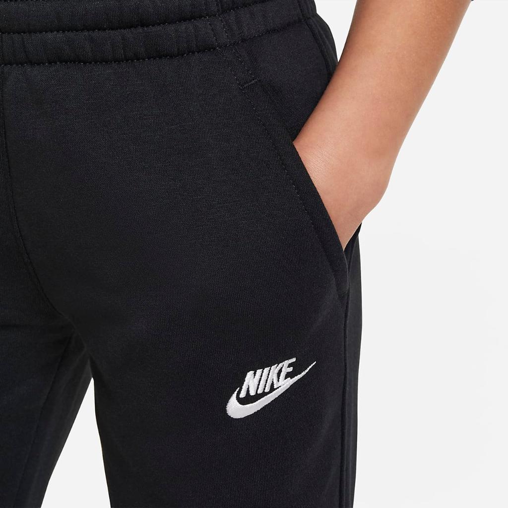 Nike Sportswear Club Fleece Big Kids&#039; Open-Hem Pants FD3010-010