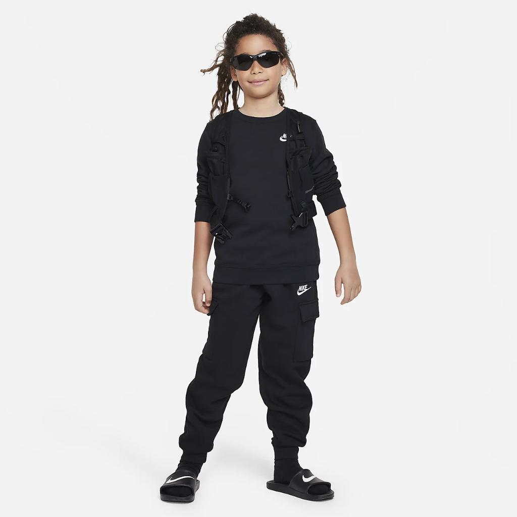 Nike Sportswear Club Fleece Big Kids&#039; Cargo Pants FD3012-010