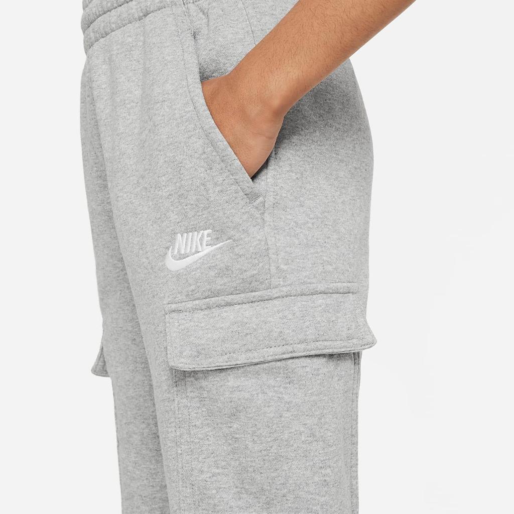 Nike Sportswear Club Fleece Big Kids&#039; Cargo Pants FD3012-063