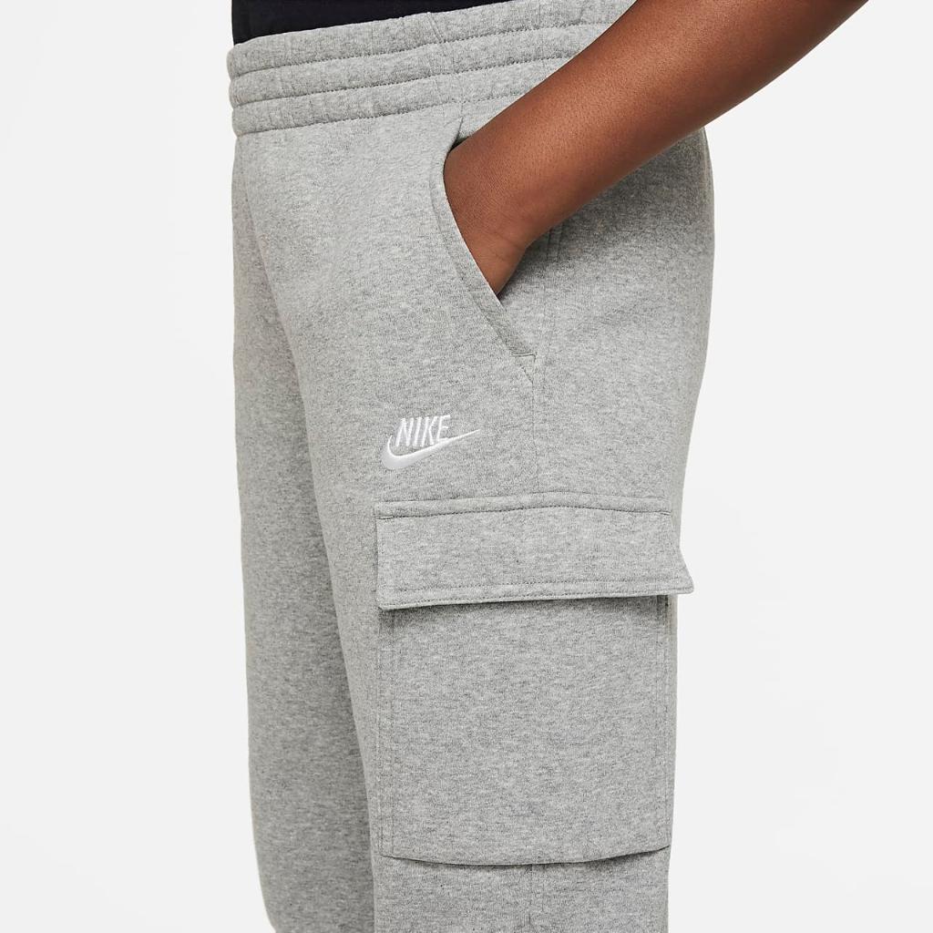 Nike Sportswear Club Fleece Big Kids&#039; Cargo Pants (Extended Size) FD3013-063