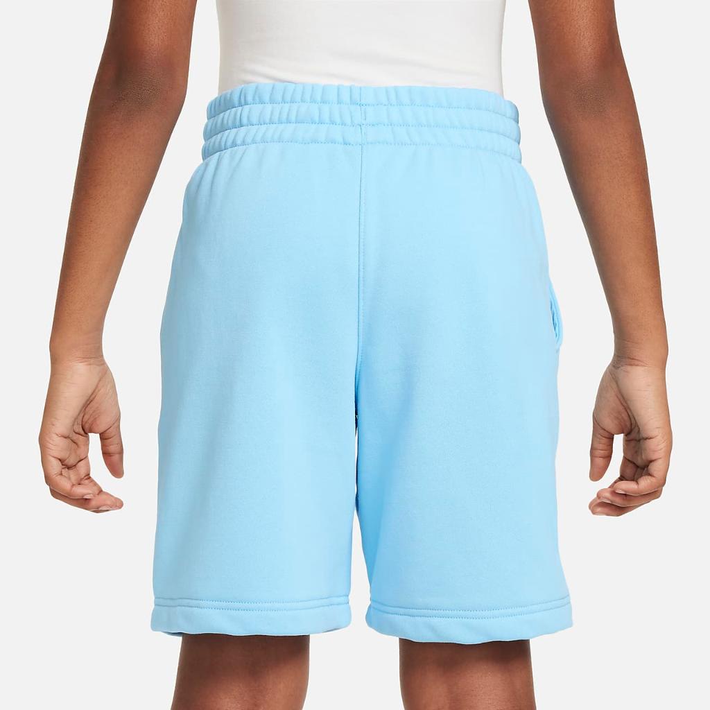Nike Sportswear Club Fleece Big Kids&#039; French Terry Shorts FD3015-407