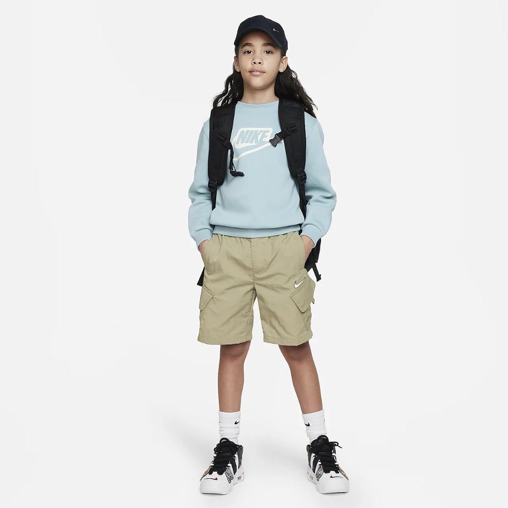 Nike Sportswear Club+ Big Kids&#039; Sweatshirt FD3182-309