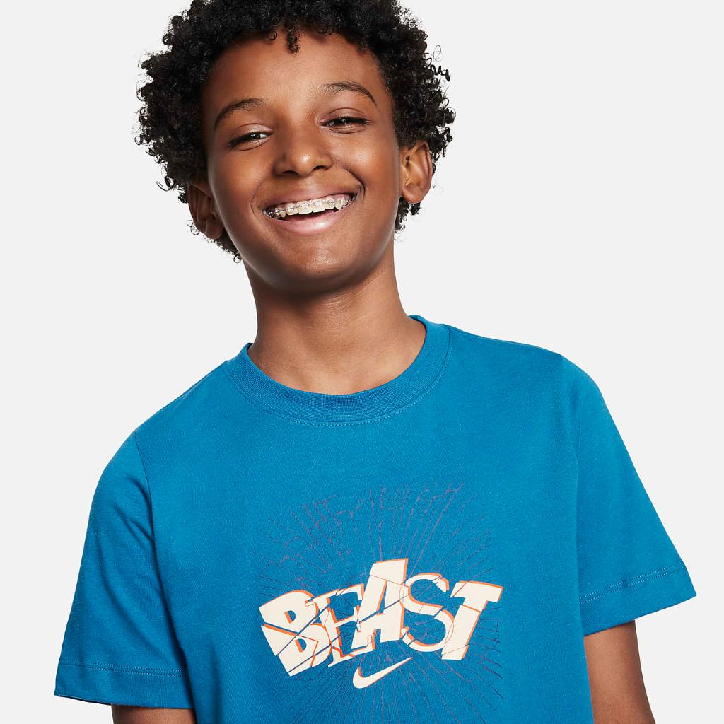 Nike Sportswear Big Kids&#039; T-Shirt FD3190-457