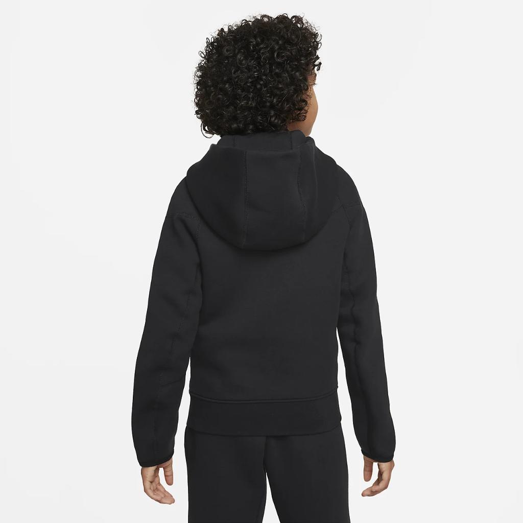 Nike Sportswear Tech Fleece Big Kids&#039; (Boys&#039;) Full-Zip Hoodie FD3285-010