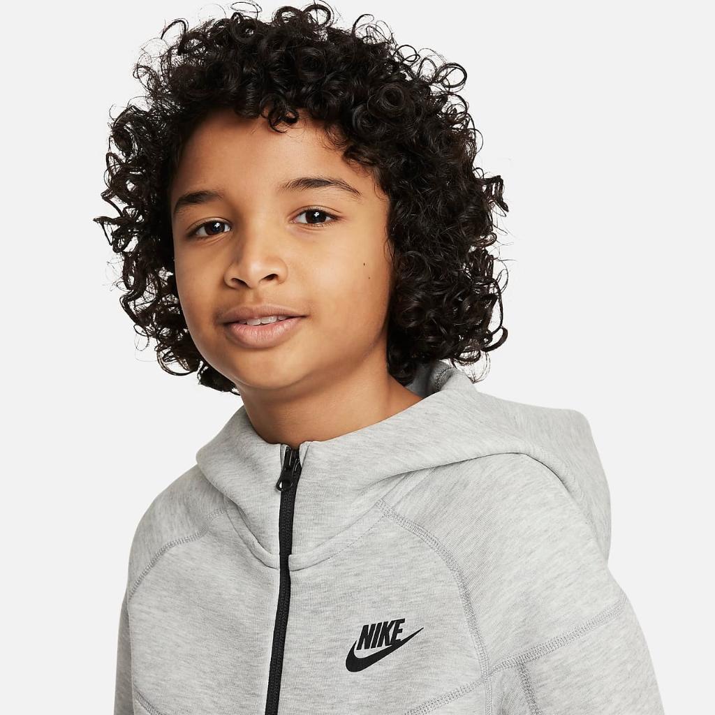 Nike Sportswear Tech Fleece Big Kids&#039; (Boys&#039;) Full-Zip Hoodie FD3285-063